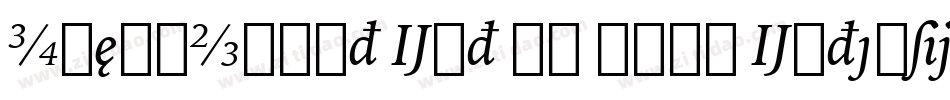 IowanOldSt Ext BT Bold Extension字体转换